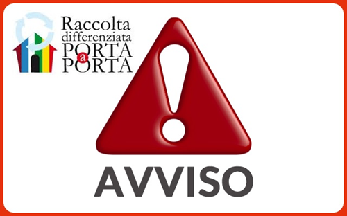 Servizio di raccolta differenziata dei rifiuti urbani. Comunicazione conferimento rifiuti CER 150106 vetro-alluminio.